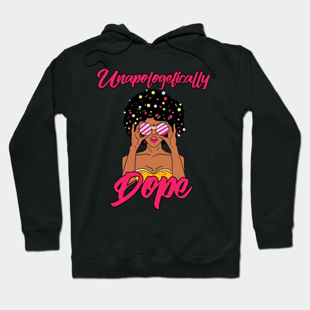 unapologetic dope Hoodie by moudzy